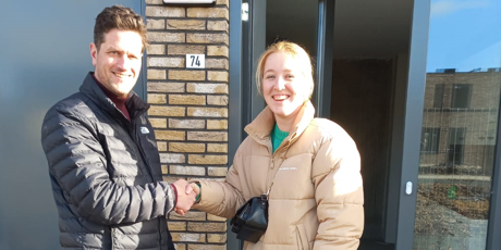 nieuwe huurder de Tippe liggend